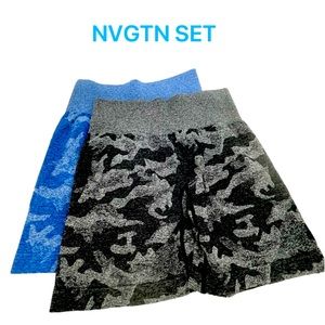 NVGTN SET OF TWO athletic shorts